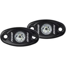 RIGID Industries A-Series Low Power Black Housing/White Light - Pair