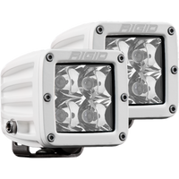 RIGID Industries D-Series PRO Hybrid-Spot LED - Pair - White