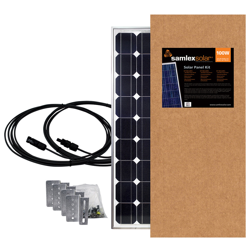 Samlex 100W Solar Panel Kit | Samlex America | NVN Marine