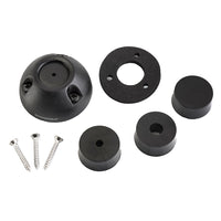 Scanstrut Black Mini Deck Seal Connector .63" Cables - .35"