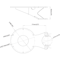 Scanstrut Camera Mast Mount f/FLIR M100/M200