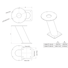 Scanstrut Camera Power Tower 6" f/FLIR M300 Series