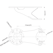 Scanstrut Mast Mount f/FLIR Navigator M-Series & Cam 100