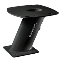 Scanstrut PowerTower 10" Aluminum 2kW/4kW Raymarine, Garmin, Navico Aft Lean - Black