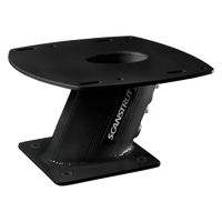Scanstrut PowerTower 6" Aluminum 2kW/4kW Raymarine, Garmin, Navico BR24/3G/4G Radomes Aft Lean - Black