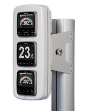 Scanstrut Scanpod Mast Mount 3 Instrument Uncut - Usable Face 4.6" x 14.5" - White