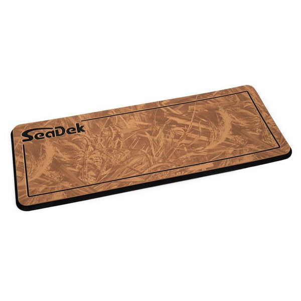 SeaDek 14" x 36" 20mm Dual Density Small Helm Pad Mocha/Black Realtree MAX-5 Pinline Smooth - 355.6mm x 914mm x 20mm