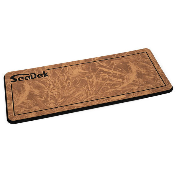 SeaDek 16" x 39" 20mm Dual Density Large Helm Pad Mocha/Black Realtree MAX-5 Pinline Smooth - 406.4mm x 990mm x 20mm