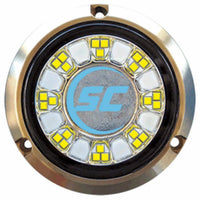 Shadow-Caster SCR-24 Bronze Underwater Light - 24 LEDs - Bimini Blue