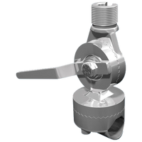 Shakespeare 4188-SL Rail Mount Ratchet Mount for 1" to 1.5" Rails