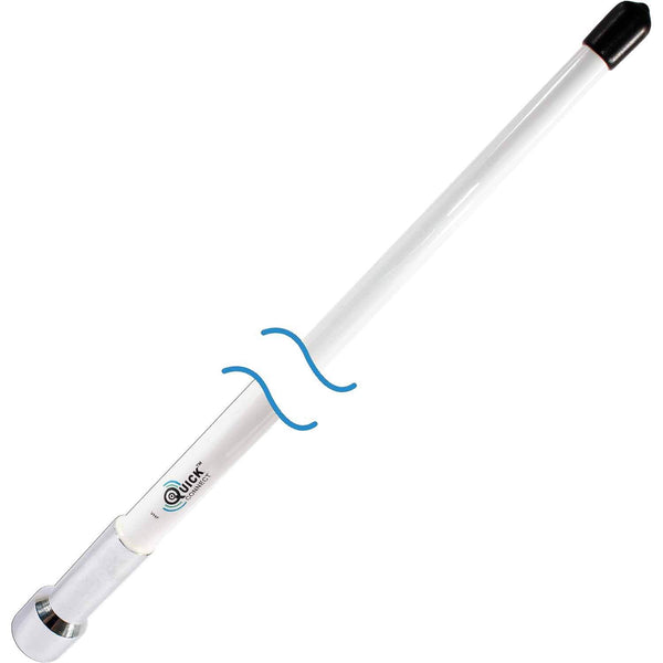 Shakespeare Quick Connect 4' VHF Antenna Chrome Ferrule