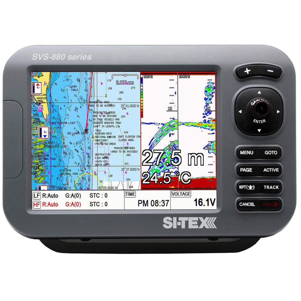 Si-Tex SVS-880CF-E Chartplotter/Sounder