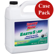 Spray Nine Bio Based Earth Soap® Cleaner/Degreaser Concentrated - 1 Gallon *4-Pack