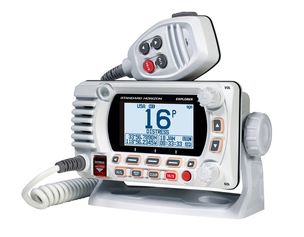 Standard Explorer GX1850GW White GPS 25W VHF NMEA2000