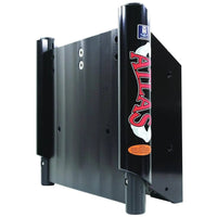 T-H Marine ATLAS™ 8" Set Back Hydraulic Jack Plate - Glossy Black Anodized