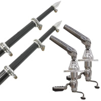 TACO GS-500 Grand Slam Outrigger Mounts *Only Accepts CF-HD Poles