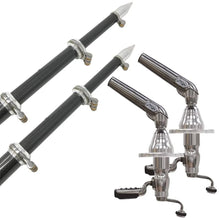 TACO GS-500 Grand Slam Outrigger Mounts *Only Accepts CF-HD Poles