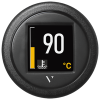 Veratron 2-1/16" (52mm) ViewLine Flex Gauge - Black