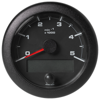 Veratron 3-3/8" (85MM) OceanLink® NMEA 2000® Tachometer - 5000 RPM - Black Dial & Bezel