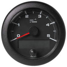 Veratron 3-3/8" (85MM) OceanLink® NMEA 2000® Tachometer - 5000 RPM - Black Dial & Bezel