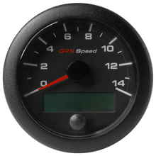 Veratron 3-3/8" (85mm) OceanLink® GPS Speedometer - Black Dial & Bezel (0-14 K/MPH/KMH)