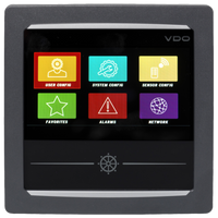 Veratron 4.3" AcquaLink® Multifunction TFT Display - 12/24V - 480 x 272 Resolution - Black