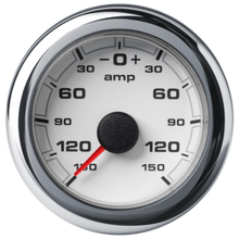 Veratron 52MM (2-1/16") OceanLink Battery Current Gauge (-150 /+150 AMP) - White Dial & Bezel