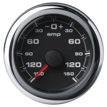 Veratron 52MM (2-1/16") OceanLink Battery Current Gauge (-150/+150 AMPS) - Black Dial & Bezel