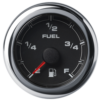 Veratron 52MM (2-1/16") OceanLink Fuel Level Gauge - Black Dial & Bezel