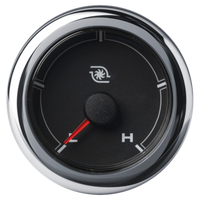 Veratron 52MM (2-1/16") OceanLink Boost Pressure Gauge - Low/High (30 PSI) - Black Dial & Bezel