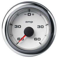 Veratron 52MM (2-1/16") OceanLink Battery Current Gauge (-60/+60 AMP) - White Dial & Bezel