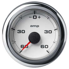 Veratron 52MM (2-1/16") OceanLink Battery Current Gauge (-60/+60 AMP) - White Dial & Bezel