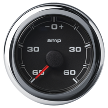 Veratron 52MM (2-1/16") OceanLink Battery Current Gauge - 60/+60 Amps - Black Dial & Bezel