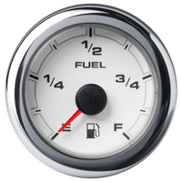 Veratron 52MM (2-1/16") OceanLink Fuel Level Gauge - White Dial & Bezel