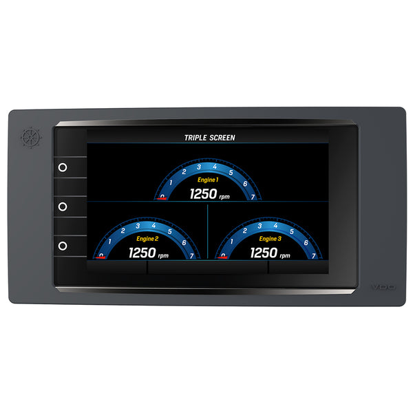 Veratron 7" AcquaLink® Multifunction TFT Display - 12/24V - 800 x 480 Resolution - Black