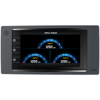 Veratron 7" AcquaLink® Multifunction TFT Display - 12/24V - 800 x 480 Resolution - Black