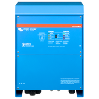 Victron Quattro Inverter/Charger 48 VDC - 10,000W - Dual 100AMP 120V AC Inputs - Auto Transfer Switch - 140AMP Battery Charger - Stackable