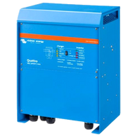 Victron Quattro Inverter/Charger 24V DC - 5000W - Dual 100AMP 120V AC Inputs - Auto Transfer Switch - 120AMP Battery Charger - Stackable