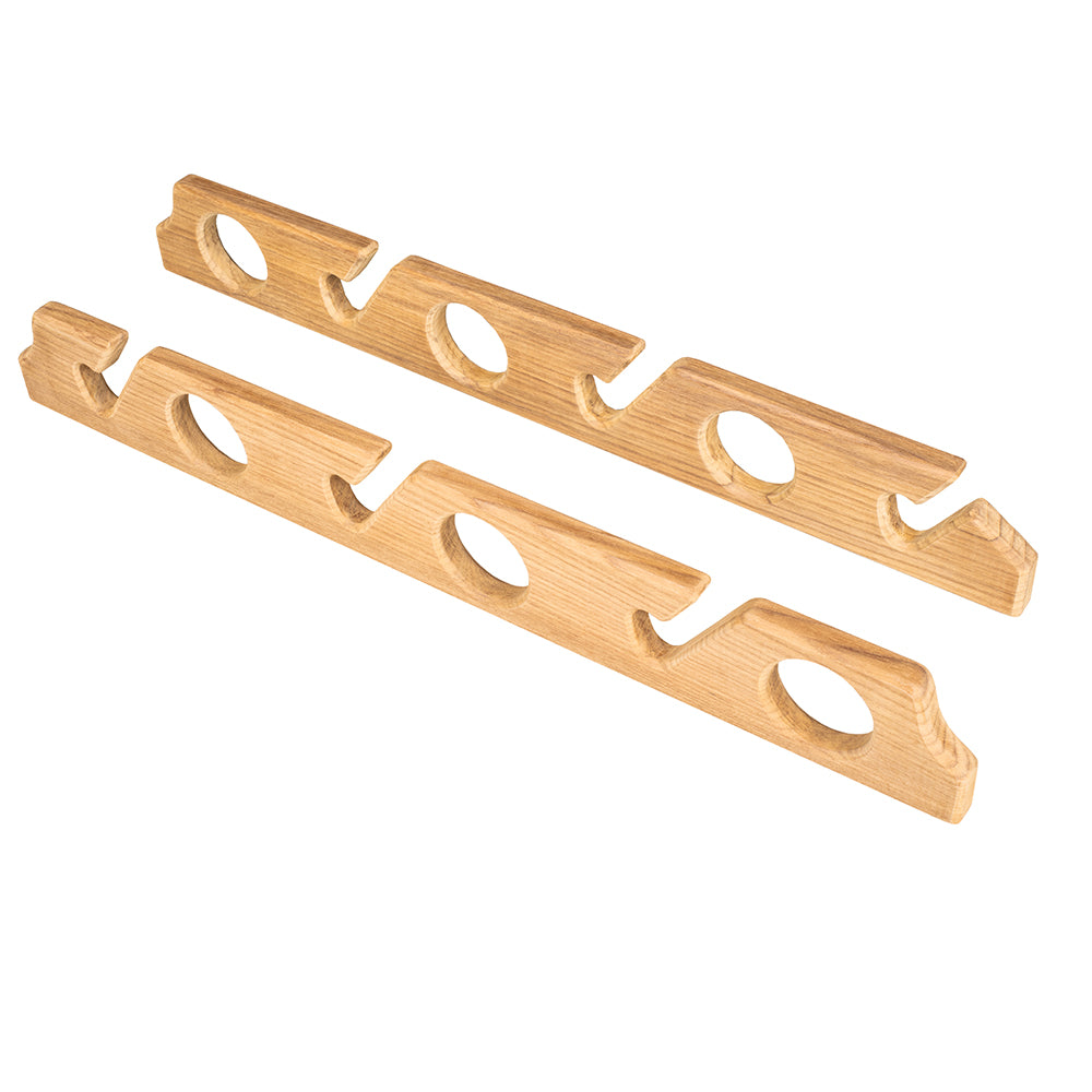 Whitecap Teak Rod Storage Rack - Thumbnail 3