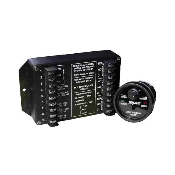Xintex 8 Circuit Engine Shutdown w/Time Delay - Round Display