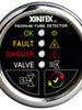 Xintex Propane Fume Detector w/Automatic Shut-Off & Plastic Sensor - No Solenoid Valve - Chrome Bezel Display