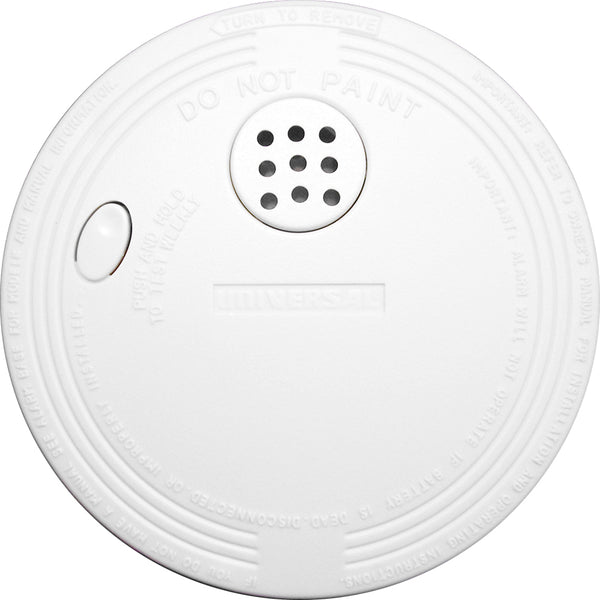 Xintex SS-775 Smoke Detector & Fire Alarm - 9V Battery Powered